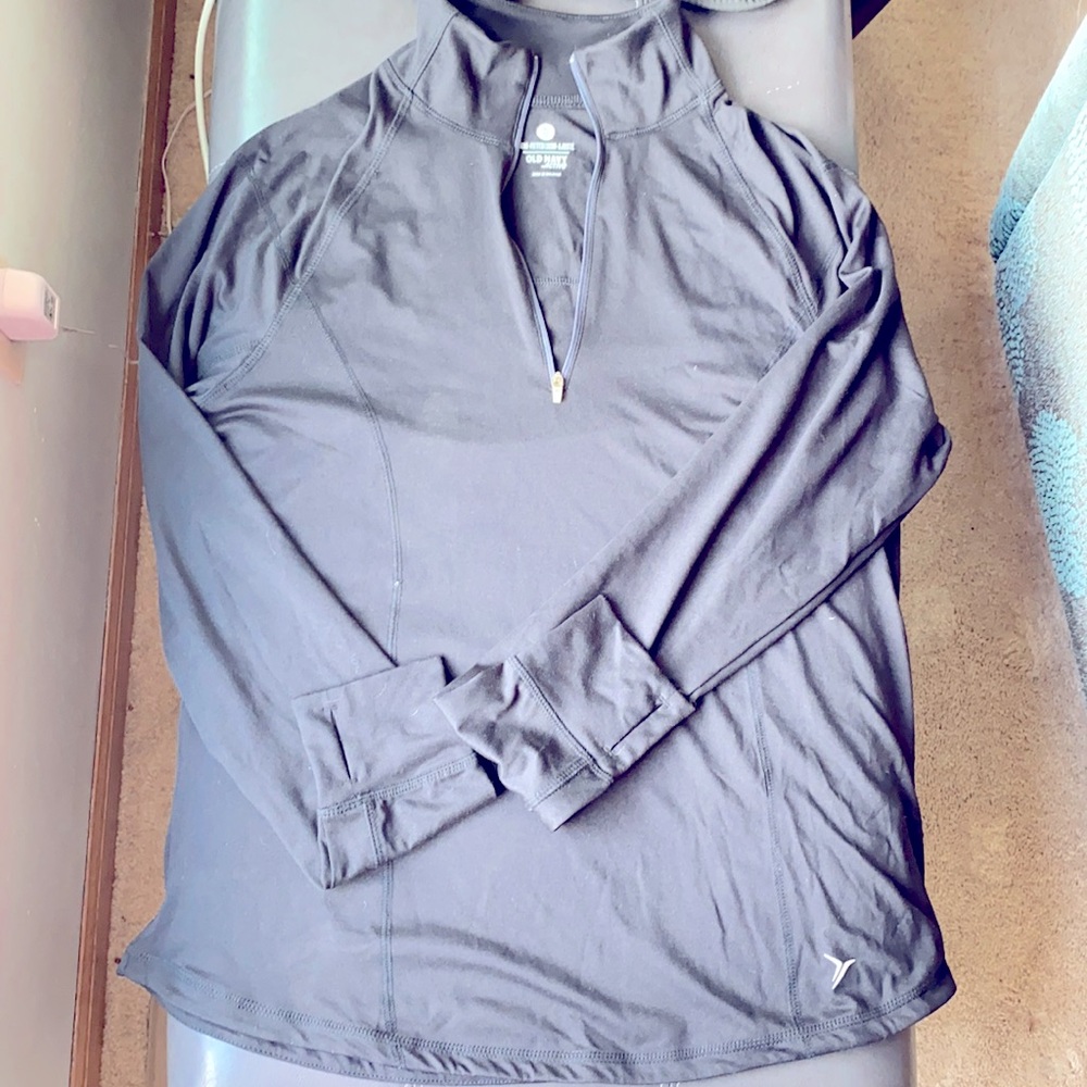 Old Navy Sports Top Long Sleeve XL Gray